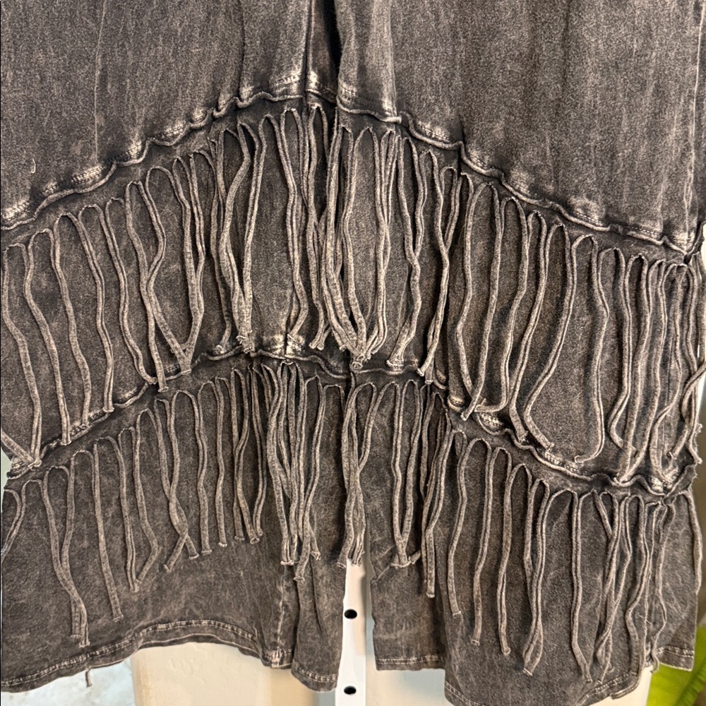 J.Her Dance With Me Mineral Washed Fringe Western Pants - Picture 5 of 10